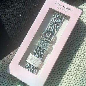 KATE DPADE NWT leopard print Apple/Samsung Galaxy watch band new in box